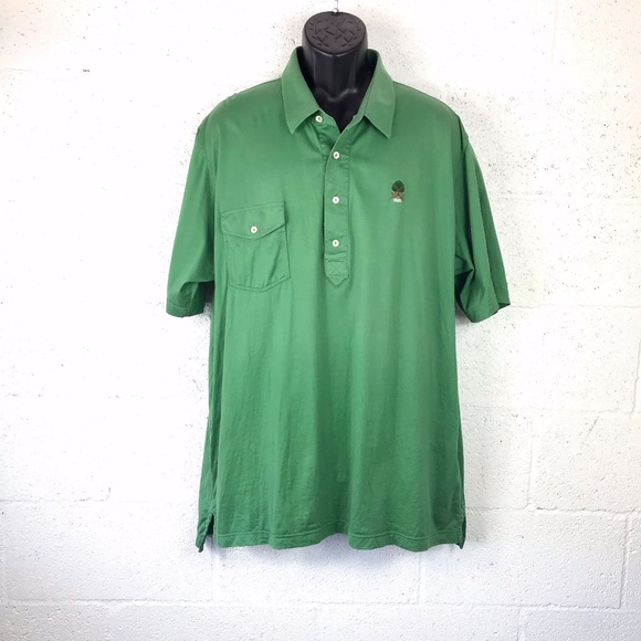Peter Millar Other - Peter Millar Green Polo Shirt, Embroidered/XL